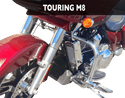 UltraCool SMT8-1C Frame Mounted Oil Cooler Kit - Chrome - sxspowersports
