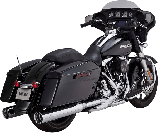 Vance & Hines 46658 Oversized 450 Raider Slip-On - Black - sxspowersports