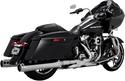 Vance & Hines 46673 Torquer 450 Slip-On Mufflers - Black - sxspowersports