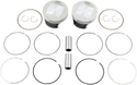 Wiseco K0207P1 Tracker Series Piston Kit (95ci.) - .010in. Oversized, 9.5:1 Compression - sxspowersports