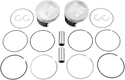 Wiseco K0207P2 Tracker Series Piston Kit (95ci.) - .020in. Oversized, 9.5:1 Compression - sxspowersports