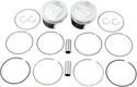 Wiseco K0208P1 Tracker Series Piston Kit (95ci.) - .010in. Oversized, 10.5:1 Compression - sxspowersports