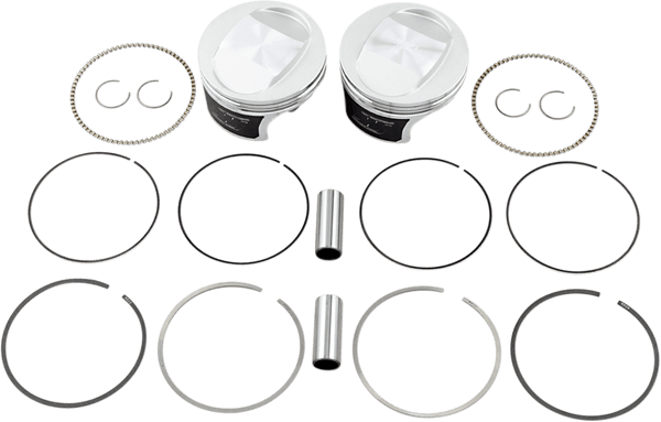 Wiseco K0208P2 Tracker Series Piston Kit (95ci.) - .020in. Oversized, 10.5:1 Compression - sxspowersports