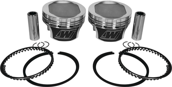 Wiseco K0210P1 Tracker Series Piston Kit (103ci.) - .010in. Oversized, 10.5:1 Compression - sxspowersports