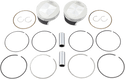 Wiseco K0210PS Tracker Series Piston Kit (103ci.) - Standard Bore, 10.5:1 Compression - sxspowersports