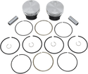 Wiseco K0215P2 Tracker Series Piston Kit (1030ci.) - .020in. Oversized, 8.5:1 Compression - sxspowersports