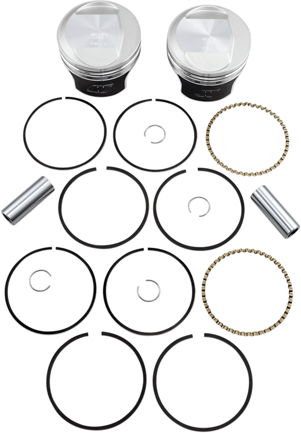 Wiseco K0215P3 Tracker Series Piston Kit (1030ci.) - .030in. Oversized, 8.5:1 Compression - sxspowersports