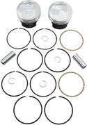 Wiseco K0216P1 Tracker Series Piston Kit (1030ci.) - .010in. Oversized, 10:1 Compression - sxspowersports