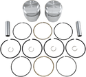 Wiseco K1600 K Piston Kit ( 1000cc, Domed) - Standard Bore 3.188in., 10:1 Compression - sxspowersports