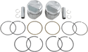 Wiseco K1601 K Piston Kit (1003cc., Domed) - .010in. Oversize to 3.198in., 10:1 Compression - sxspowersports