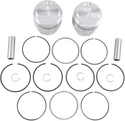Wiseco K1602 K Piston Kit (1006cc., Domed) - .020in. Oversize to 3.208in., 10:1 Compression - sxspowersports