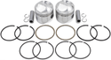 Wiseco K1606 K Piston Kit (74ci., Domed) - .010in. Oversize to 3.447in., 9:1 Compression - sxspowersports