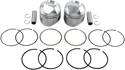 Wiseco K1607 K Piston Kit (74ci., Domed) - .020in. Oversize to 3.457in., 9:1 Compression - sxspowersports