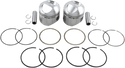 Wiseco K1611 K Piston Kit (74ci., Domed) - .060in. Oversize to 3.497in., 9:1 Compression - sxspowersports