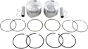 Wiseco K1615 K Piston Kit (80ci., Domed) - .020in. Oversize to 3.517in., 7:1 Compression - sxspowersports