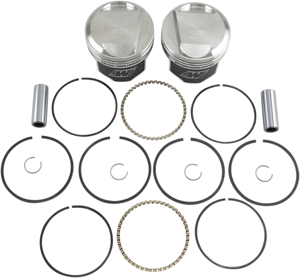 Wiseco K1617 K Piston Kit (80ci., Domed) - .040in. Oversize to 3.537in., 7:1 Compression - sxspowersports