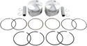 Wiseco K1617 K Piston Kit (80ci., Domed) - .040in. Oversize to 3.537in., 7:1 Compression - sxspowersports
