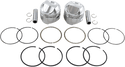 Wiseco K1625 K Piston Kit (80ci., Domed) - .020in. Oversize to 3.517in., 9.5:1 Compression - sxspowersports