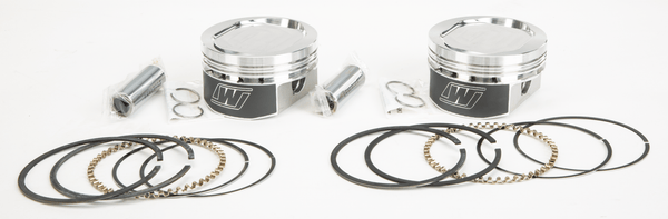 Wiseco K1657 K Piston Kit (73ci., Reverse Dome) - .020in. Oversize to 3.518in., 9.5:1 Compression - sxspowersports