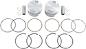 Wiseco K1661 K Piston Kit (73ci., Flat Top) - .010in. Oversize to 3.508in., 9:1 Compression - sxspowersports