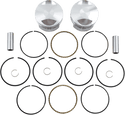 Wiseco K1686 K Piston Kit (73ci., Domed) - .010in. Oversize to 3.508in., 10.5:1 Compression - sxspowersports