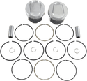 Wiseco K1716 K Piston Kit for Screamin Eagle Cylinder Head (Domed) - .020in. Oversize to 3.518in., 10.5:1 Comp. - sxspowersports