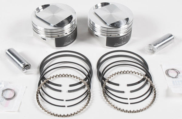 Wiseco K1748 K Piston Kit (73ci., Domed) - .020in. Oversize to 3.518in., 10.5:1 Compression - sxspowersports
