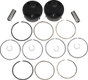 Wiseco K2801 K Black Edition Piston Kit (121ci., Negative -6.0cc ) - 4.125in. Bore -11:1 Compression - sxspowersports