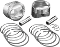 Wiseco VT2720 VT Piston Kit (95ci., Flat Top) - .005in. Oversize to 3.880in., 9:1 Compression - sxspowersports