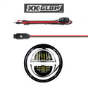 XK GLOW XK-5IN-KIT-W 5.75" XKChrome Headlight - sxspowersports