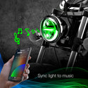 XK GLOW XK-5IN-KIT-W 5.75" XKChrome Headlight - sxspowersports