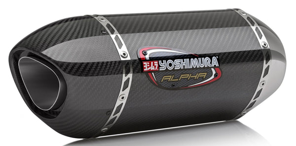 YOSHIMURA 11100EM220 Alpha Slip-On Exhaust - sxspowersports