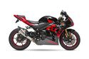 YOSHIMURA 11182BP521 AT2 Slip-On Exhaust - sxspowersports