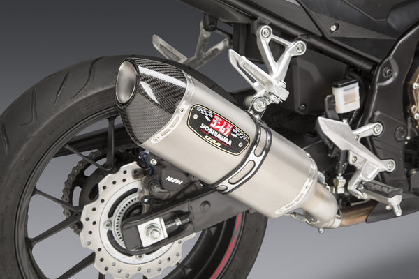 YOSHIMURA 12553B0520 R-77 Slip-On Exhaust - sxspowersports