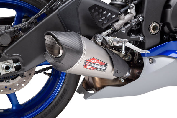 YOSHIMURA 13630BP521 AT2 Slip-On Exhaust - sxspowersports