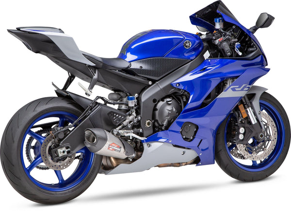 YOSHIMURA 13630BP521 AT2 Slip-On Exhaust - sxspowersports