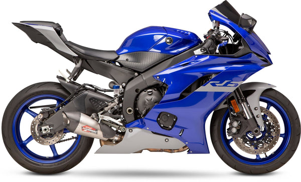 YOSHIMURA 13630BP521 AT2 Slip-On Exhaust - sxspowersports
