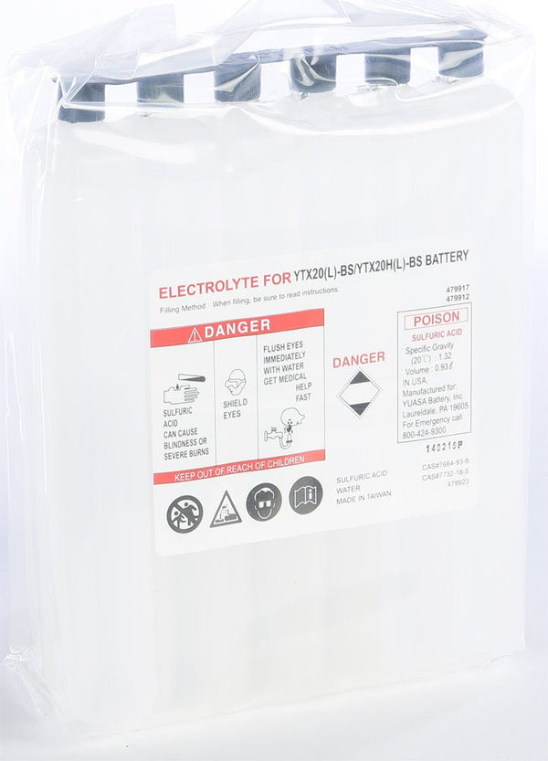 YUASA 479917 Electrolyte Pack - sxspowersports