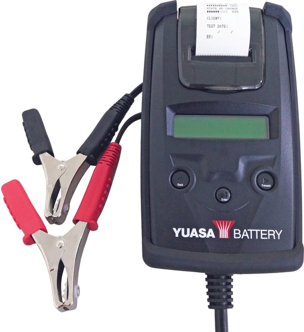 YUASA YUA00BTY01P Battery Tester w/Printer - sxspowersports