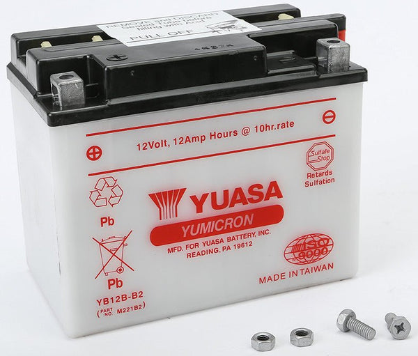 YUASA YUAM221B2 12V Heavy Duty Yumicorn Battery - sxspowersports