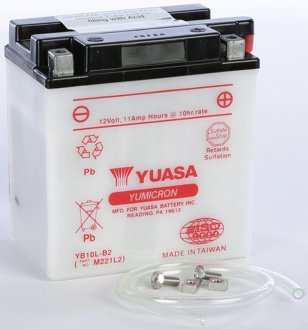 YUASA YUAM221L2 12V Heavy Duty Yumicorn Battery - sxspowersports
