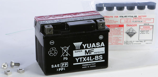 YUASA YUAM62X4B AGM Maintenance Free Battery - sxspowersports
